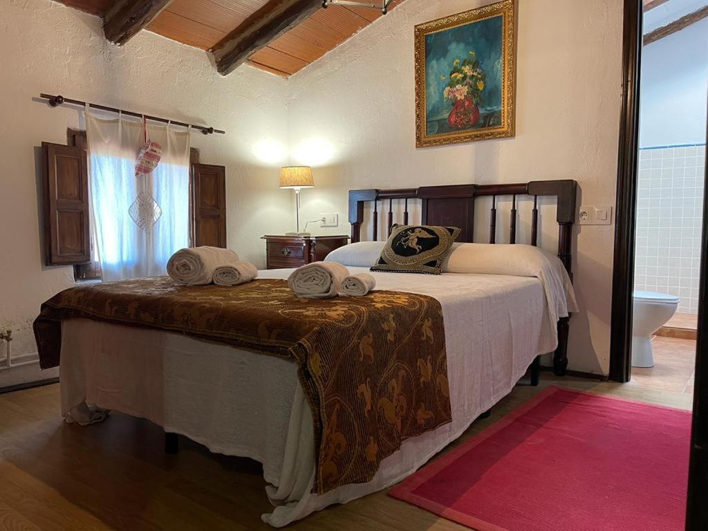 Casa Rural Vicenta 1750 Альбентоса Экстерьер фото